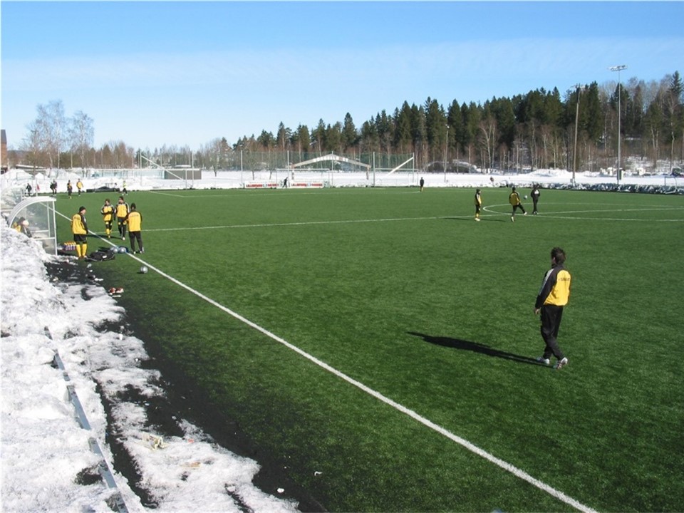 Lillestrøm stadion på Kjeller