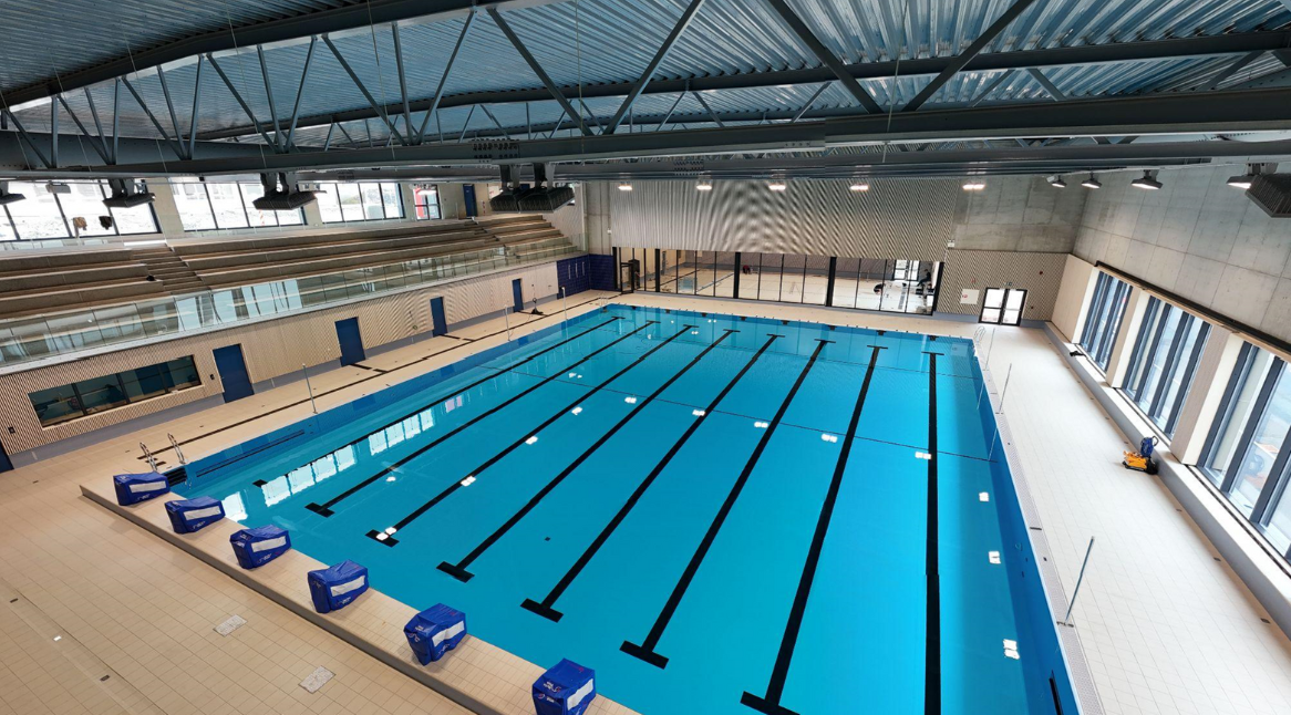 Oversiktsbilde av anlegget. Foto: Egersund svømmeklubb