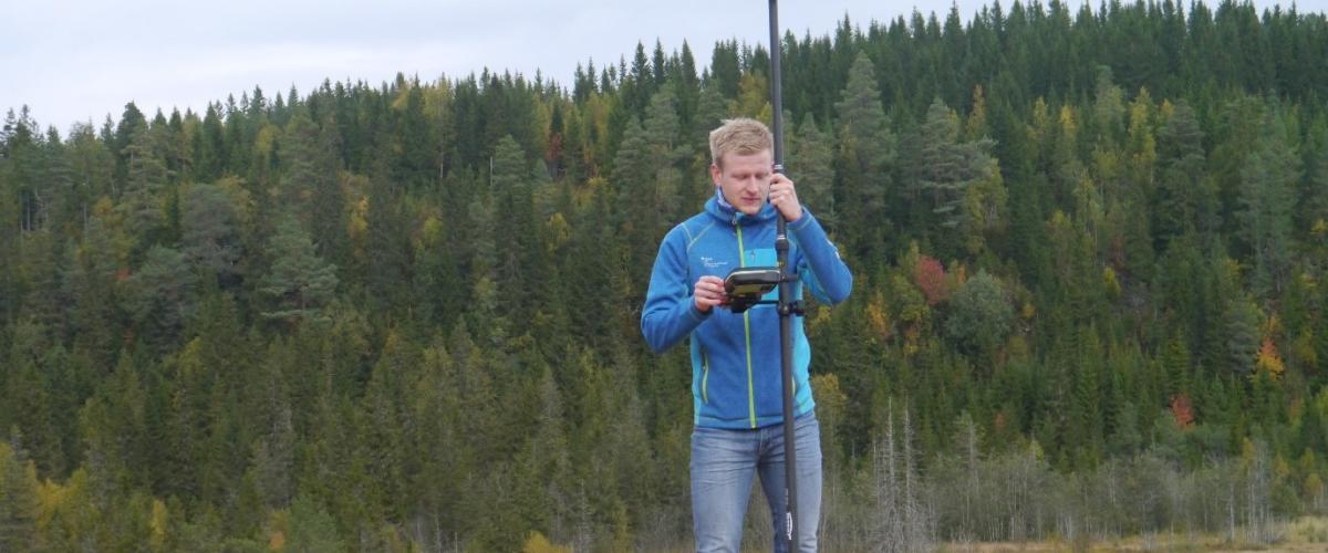 Resultater fra målinger av snølageret i Granåsen