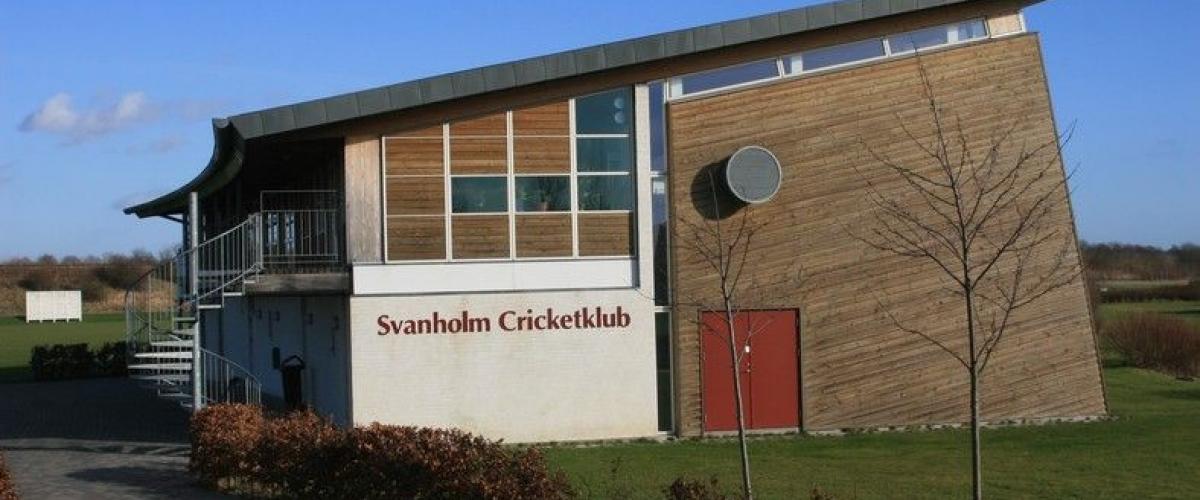 Svanholm Cricketklub klubbhus