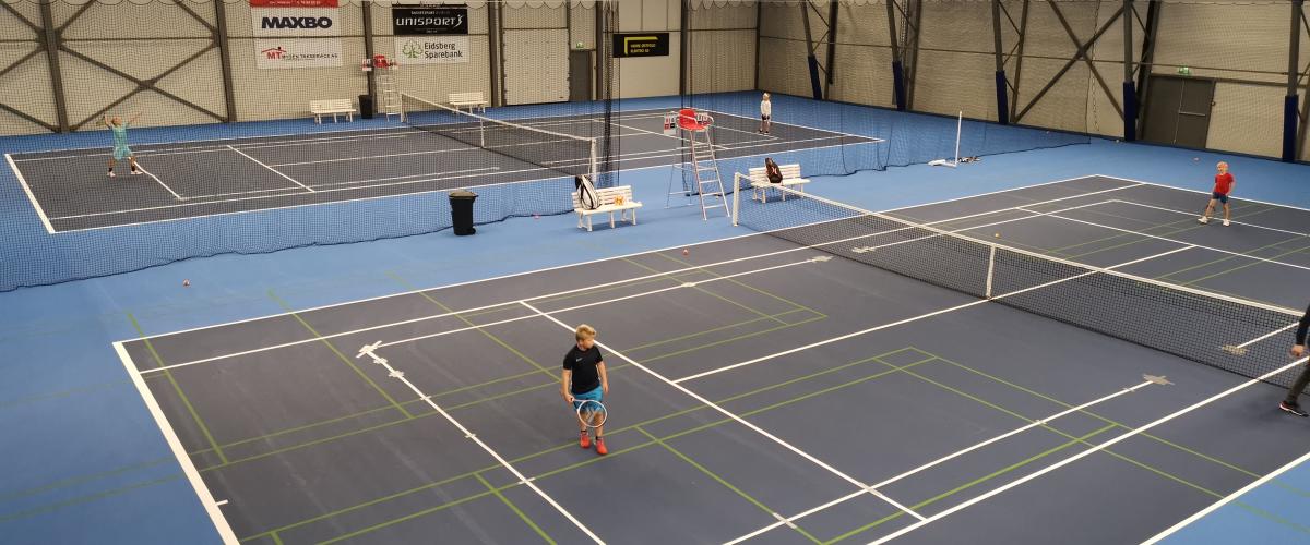Tennisbaner i Mysen Rackethall