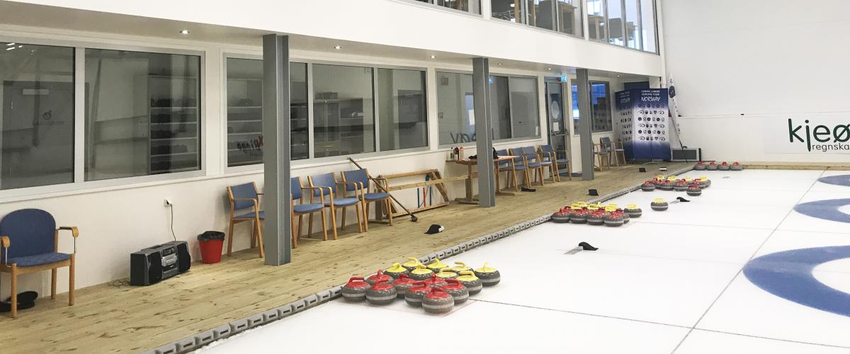 Leangen curlinghall gåsone ved isbanene