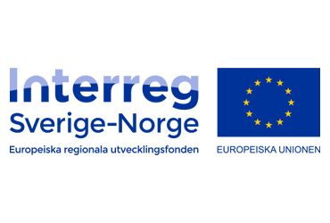 Logo Interreg Sverige-Norge, Europeiska utvecklingsfonden