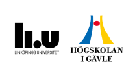 Logoer for Linköping Universitet og Högskolan i Gävle