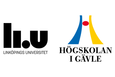 Logoer for Linköping Universitet og Högskolan i Gävle