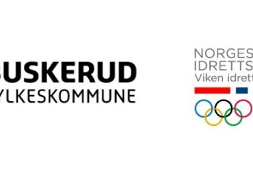 Logo til Buskerud Fylkeskommune og Viken idrettskrets