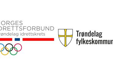 Logo Trøndelag idrettskrets og Trøndelag fylkeskommune 